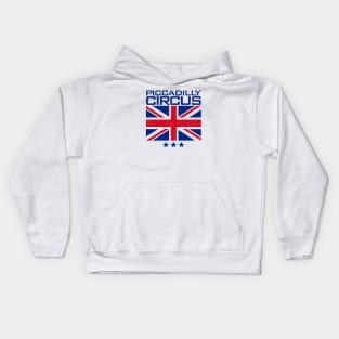 PICCADILLY CIRCUS UNION JACK Kids Hoodie